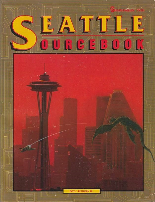 Shadowrun 1st - Seattle Sourcebook (B-Grade) (Genbrug)